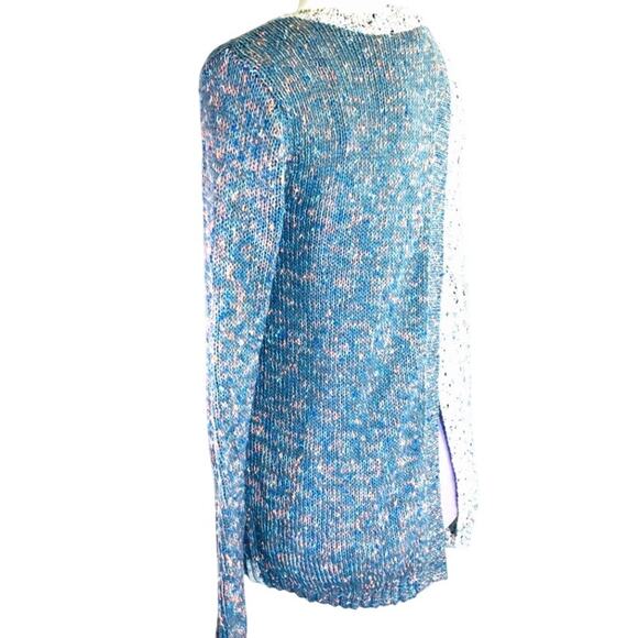 BCBGENERATION Split Back Sweater & BANANA REPUBLIC Tank S Boho BackToSchool - Picture 3 of 10